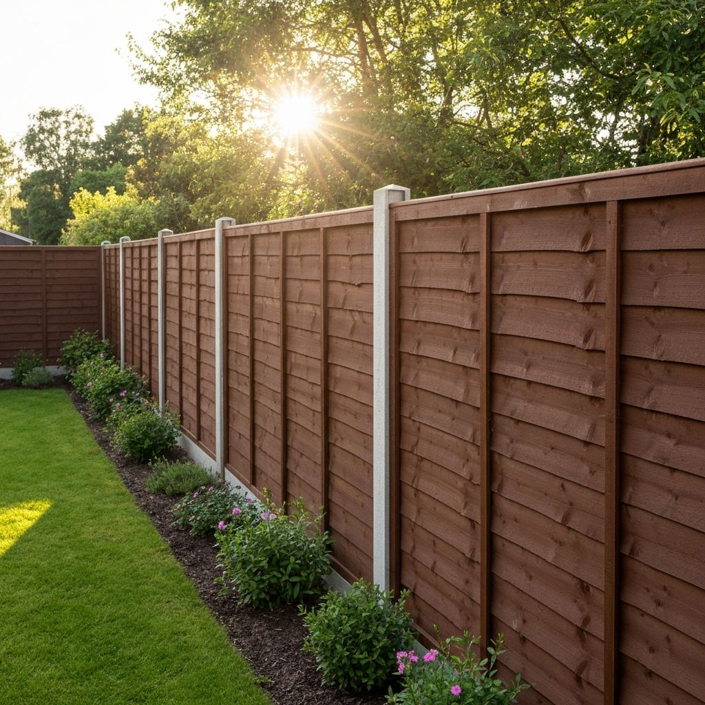 Professional fencing installation