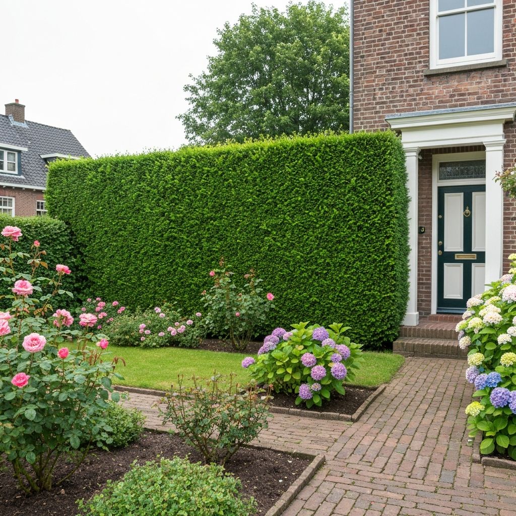 Professional hedge cutting and tree pruning